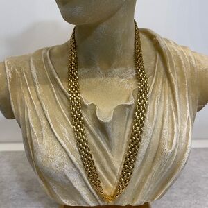 Gold Panther Style Chain Necklace 💕